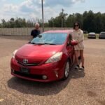 Happy clients after hybrid battery replacement on toyota prius